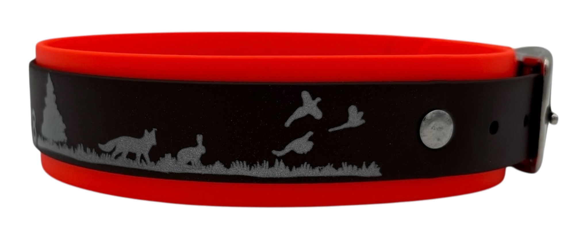 Halsband mit Jagdszene